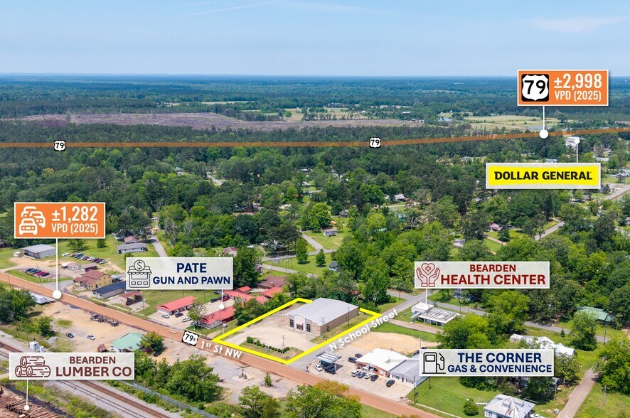 More Photos Of 145 N School St, Bearden Freestanding For Sale