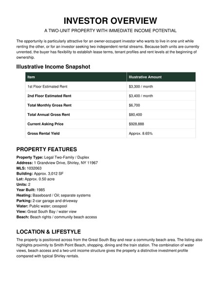More Photos Of 1 Grandview Dr, Shirley Apartments For Sale