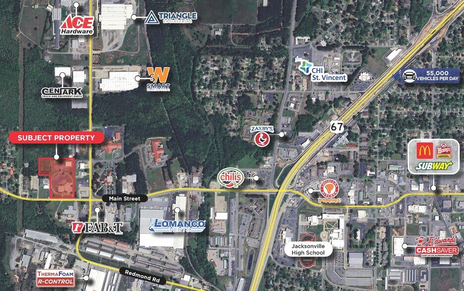 More Photos Of 2616 W Main St, Jacksonville Office For Sale