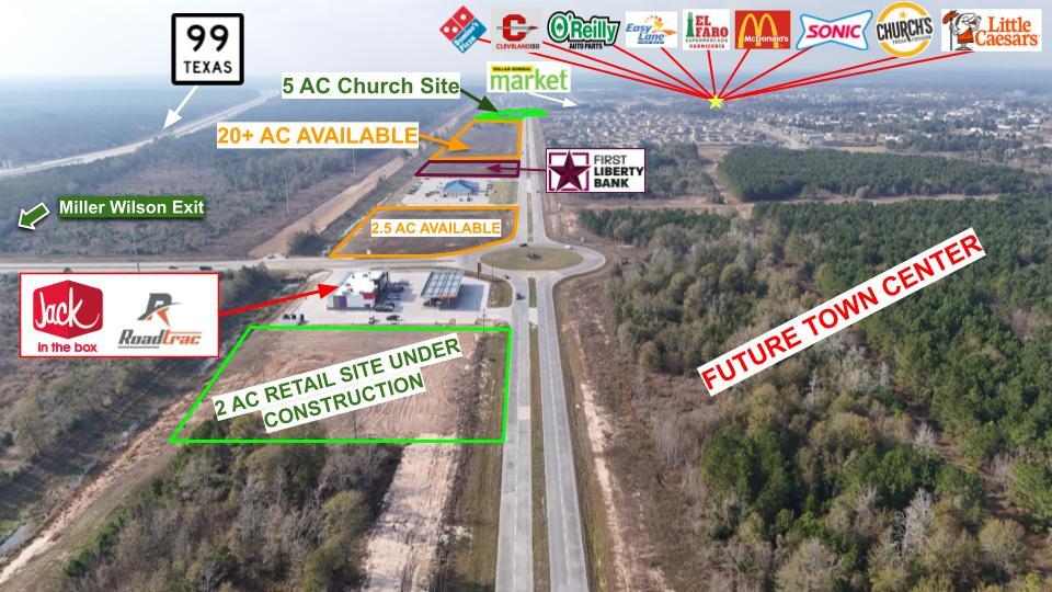 Primary Photo Of 0002 County Road 3549, Cleveland Land For Sale
