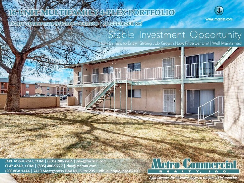 Primary Photo Of 10901-11013 Towner Ave NE, Albuquerque Apartments For Sale