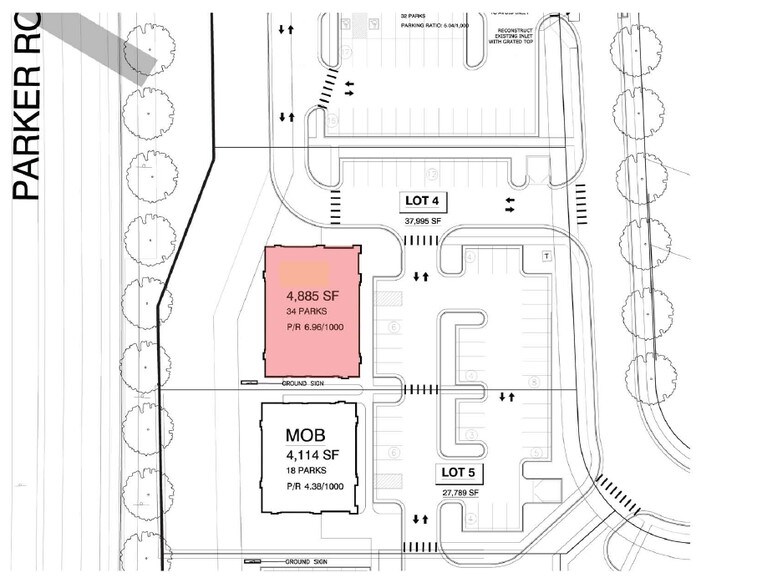 More Photos Of NEC Parker Rd & Stroh Rd, Parker Bank For Lease