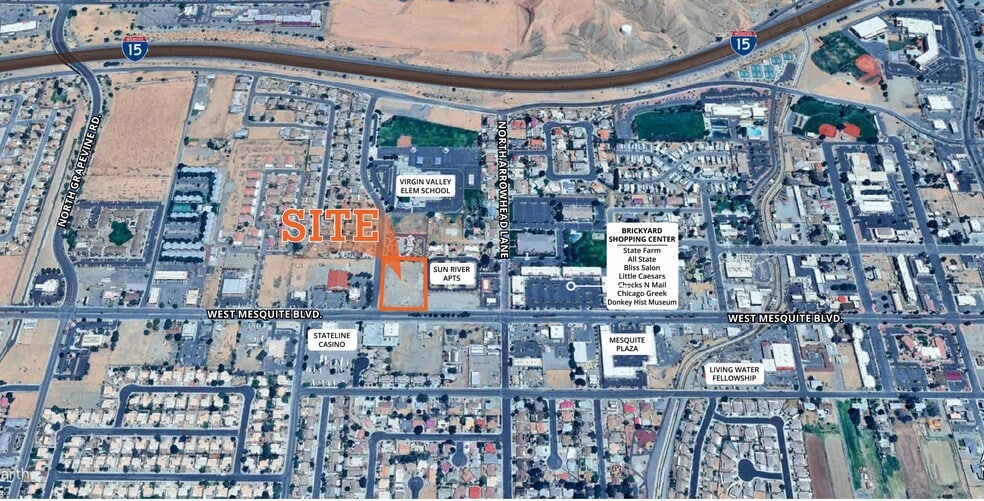 More Photos Of 451 W Mesquite Blvd, Mesquite Land For Sale