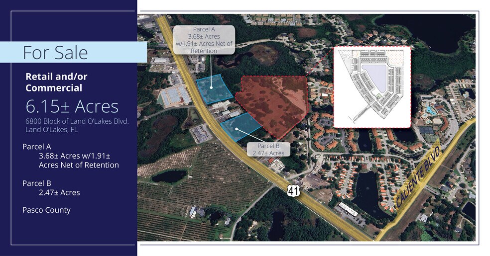 Primary Photo Of 6800 Land O Lakes, Land O' Lakes Land For Sale