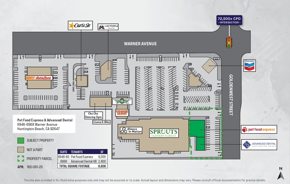 More Photos Of 6946-6968 Warner Ave, Huntington Beach Storefront For Sale