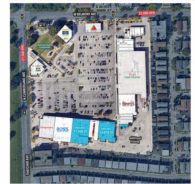 More Photos Of 8251-8361 N Belmont Ave, River Grove Unknown For Lease