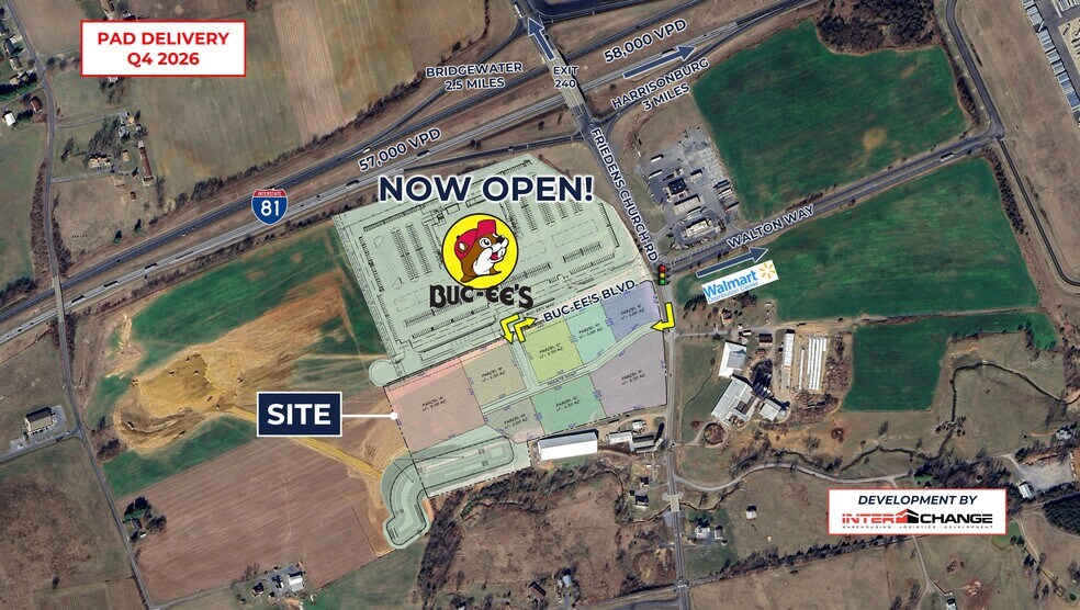 Primary Photo Of I-81 & Friedens Church Rd, Mount Crawford Land For Sale