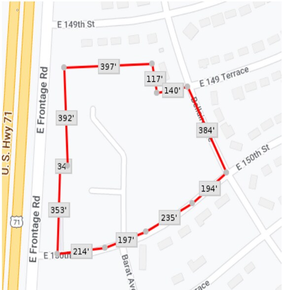More Photos Of 14925 US 71 Highway South, Grandview Land For Sale