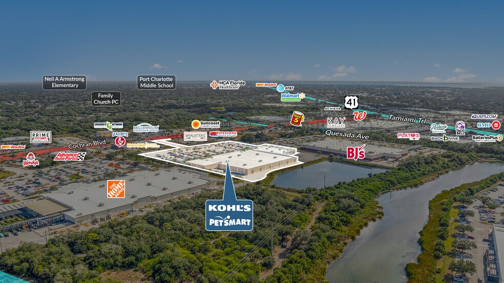 More Photos Of 19530 Cochran Blvd, Port Charlotte Freestanding For Sale