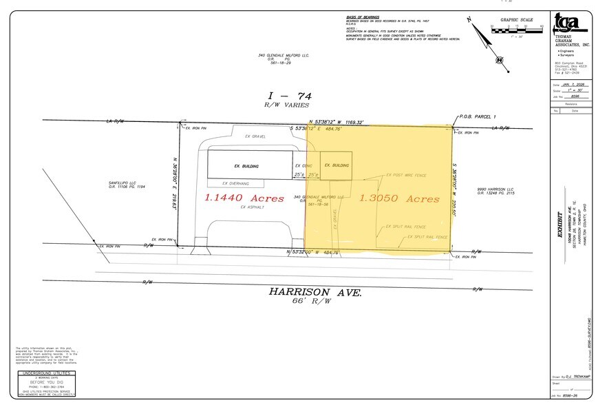 More Photos Of 10048 Harrison Ave, Harrison Industrial For Lease