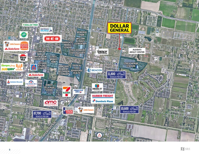 More Photos Of 1121 S Raul Longoria, Edinburg Freestanding For Sale