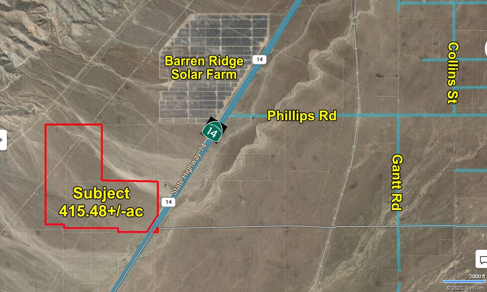 More Photos Of Aerospace Hwy (Hwy #14), Mojave Land For Sale