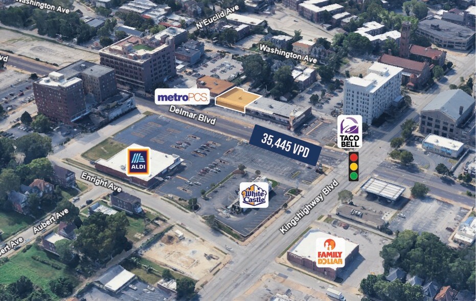 More Photos Of 4940-4956 Delmar Blvd, Saint Louis General Retail For Lease