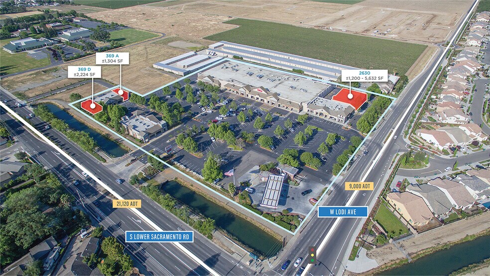 More Photos Of 363 S Lower Sacramento Rd, Lodi Freestanding For Lease