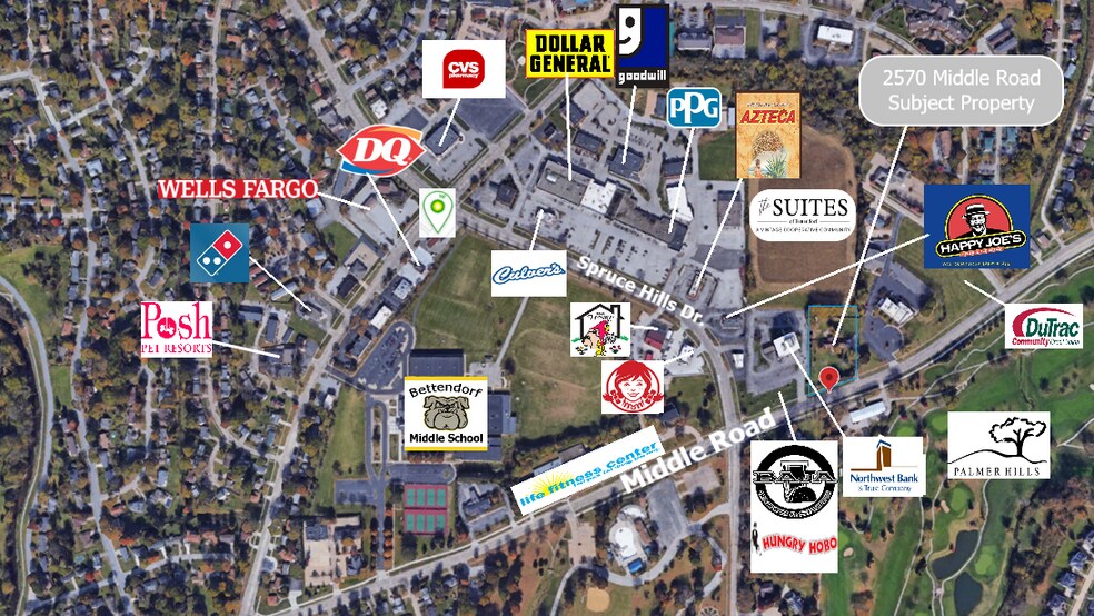 More Photos Of 2570 Middle, Bettendorf General Retail For Sale