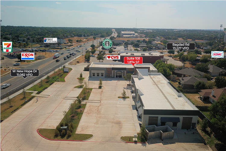 More Photos Of 821 W New Hope Dr, Cedar Park Storefront Retail Office For Sale