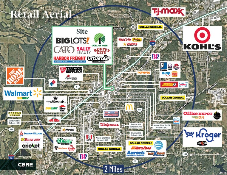 More Photos Of 1426-1528 Military Rd, Benton General Retail For Lease