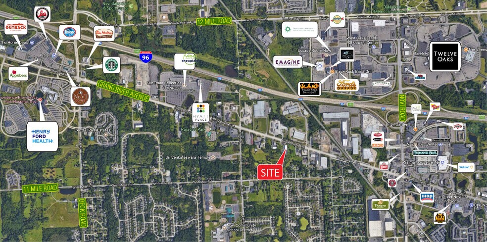 More Photos Of 44725 Grand River Ave, Novi Medical For Lease