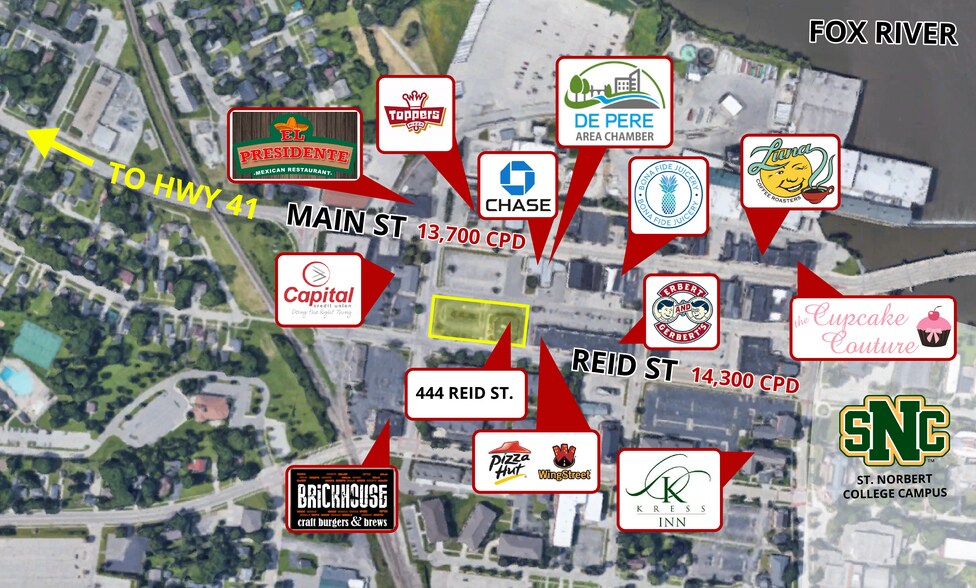 More Photos Of 444 Reid St, De Pere Office For Lease