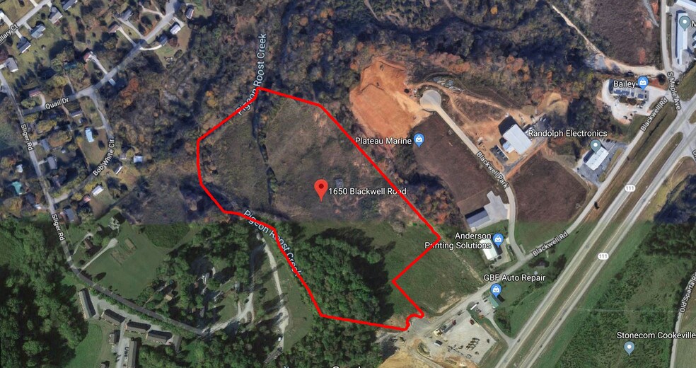 Primary Photo Of 1650 Blackwell Rd, Cookeville Land For Lease