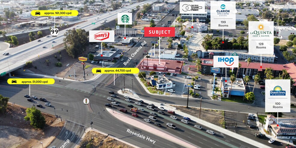 Primary Photo Of 2610 Buck Owens Blvd, Bakersfield Fast Food For Lease