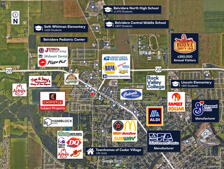 More Photos Of 1940 N State St, Belvidere Fast Food For Sale