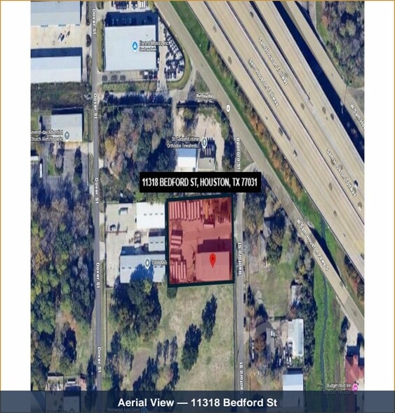 More Photos Of 11318 Bedford St, Houston Warehouse For Sale
