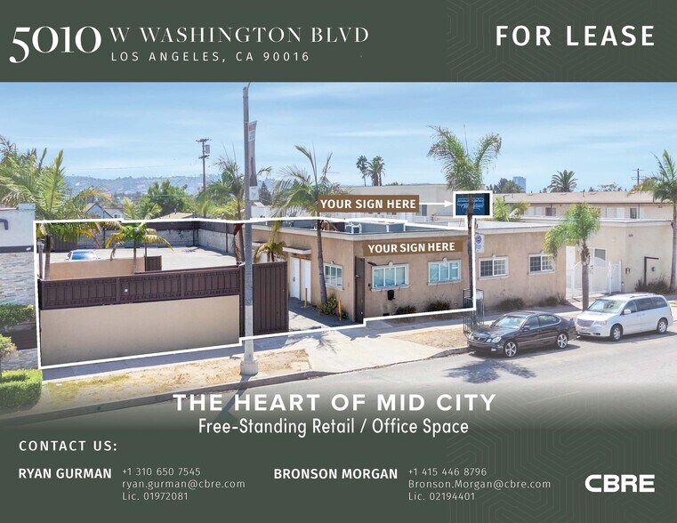Primary Photo Of 5010 W Washington Blvd, Los Angeles Land For Lease