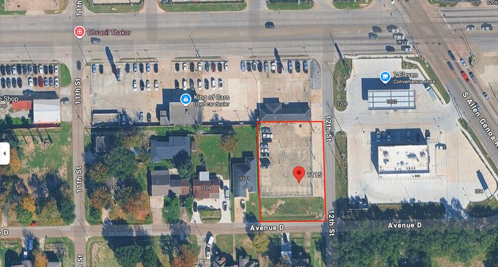 More Photos Of 1115 Avenue D, South Houston Land For Lease