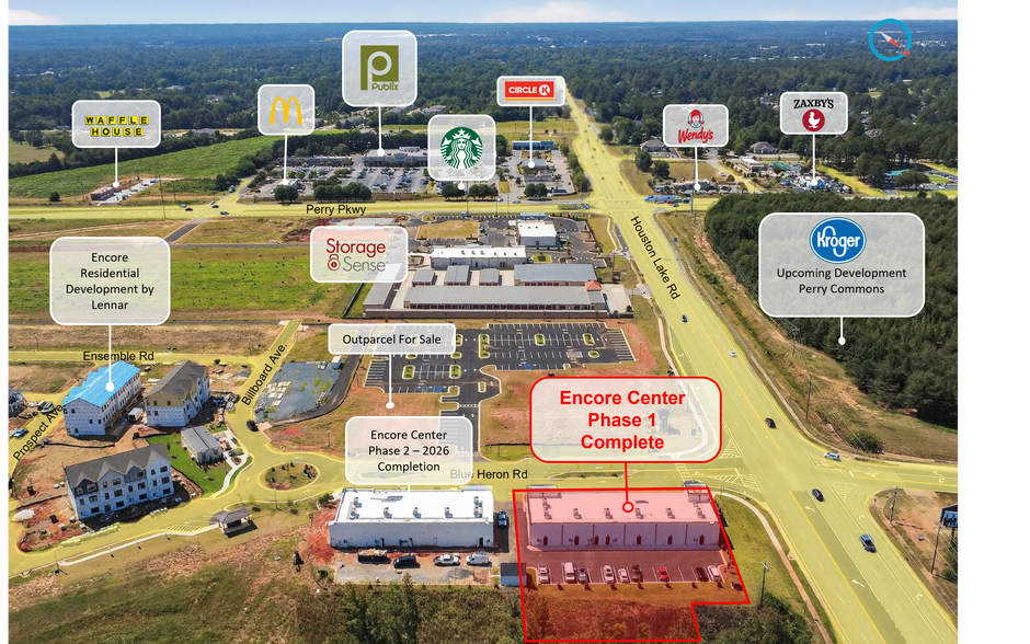 More Photos Of 1904 Houston Lake Rd, Perry Storefront For Sale