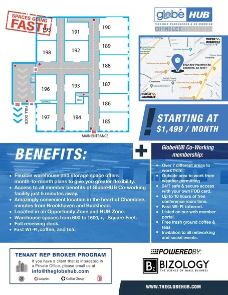 More Photos Of 5622 New Peachtree Rd, Chamblee Warehouse For Lease