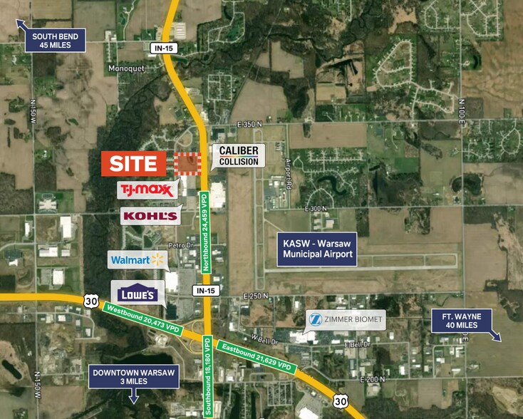 Primary Photo Of IN-15 300 N, Warsaw Land For Sale