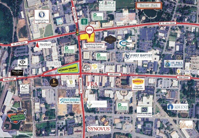 More Photos Of 179 N Church St, Spartanburg Land For Sale