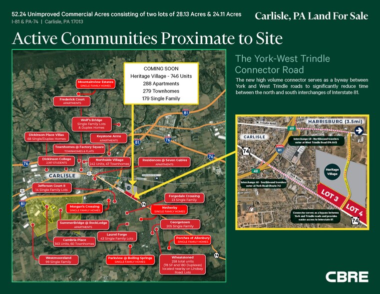 More Photos Of York Road @ I-81, Carlisle Land For Sale