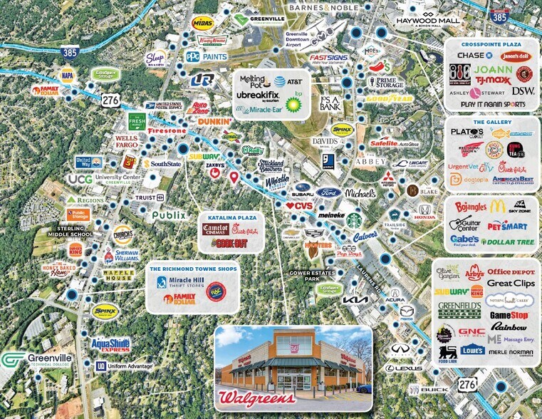 More Photos Of 2008 Laurens Rd, Greenville General Retail For Sale