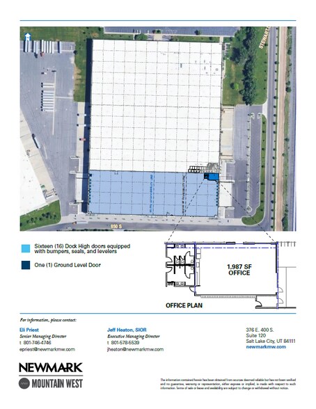 More Photos Of 596 596 West Andrews Way Way, Ogden Industrial For Lease