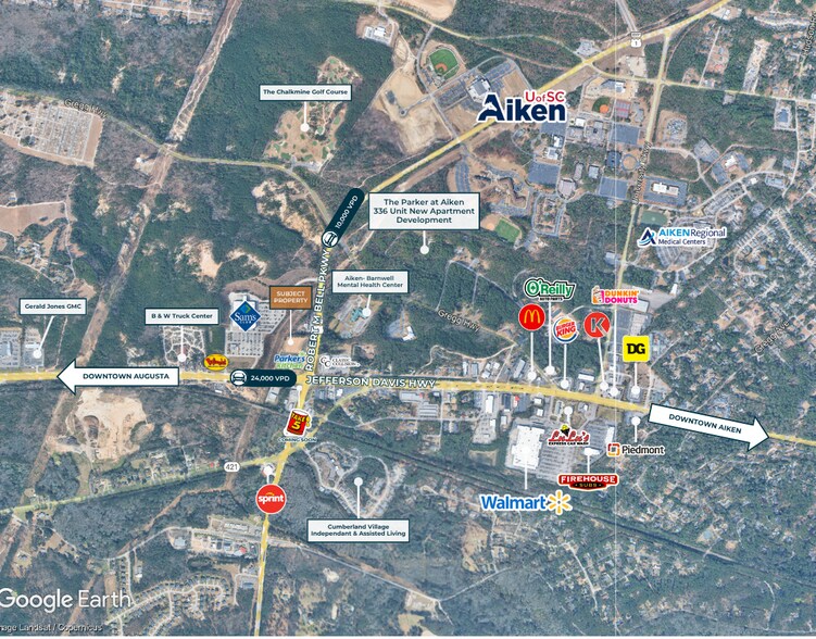 More Photos Of 140 Jefferson Davis Hwy, Aiken Land For Lease