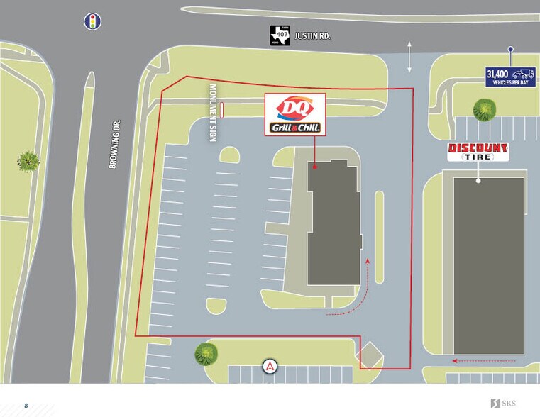 More Photos Of 1909 Justin Rd, Flower Mound General Retail For Sale