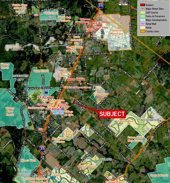 More Photos Of Dacy Lane and Bebee rd, Kyle Land For Sale