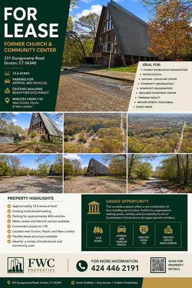More Photos Of 231 Gungywamp Rd, Groton Land For Lease