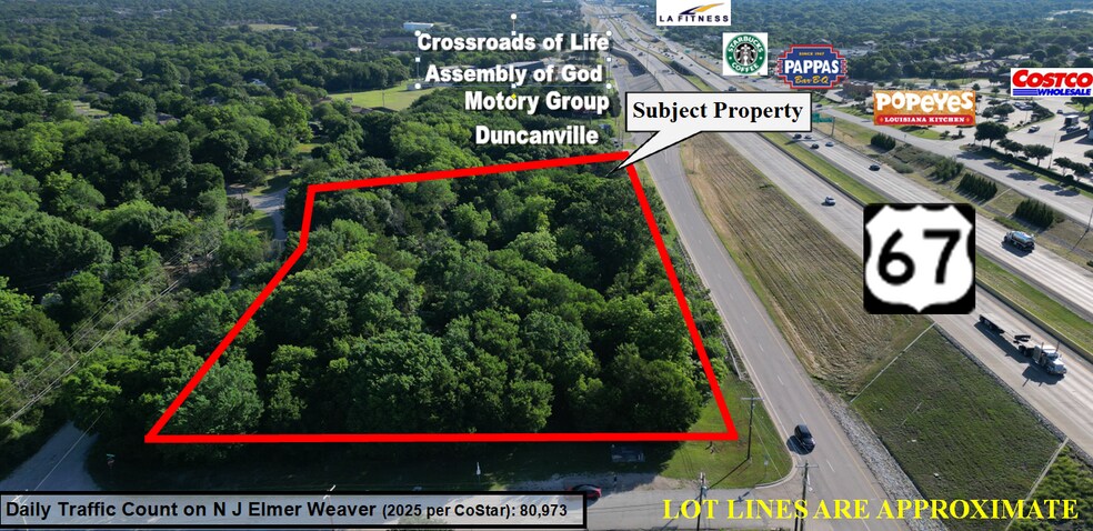More Photos Of 1505 N J Elmer Weaver, Cedar Hill Land For Sale