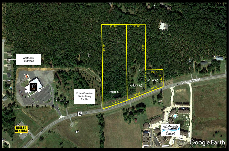 More Photos Of 3060 W Main St, Cabot Land For Sale