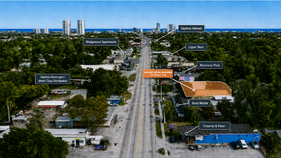 More Photos Of 715 Mason Ave, Daytona Beach Freestanding For Sale