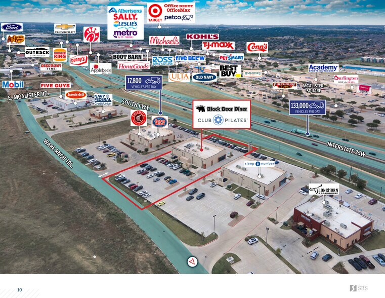 More Photos Of 12613 South Fwy, Burleson Freestanding For Sale