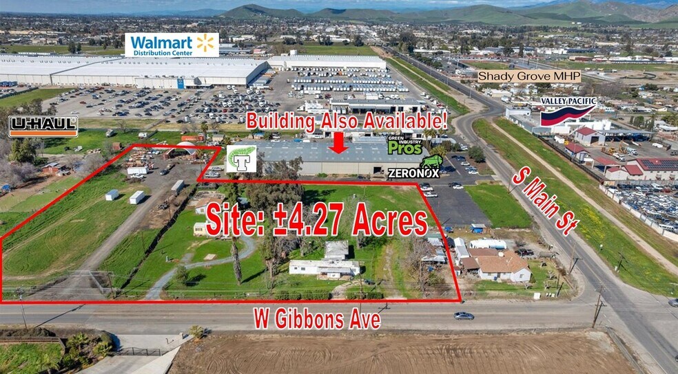 Primary Photo Of 1341 Main Street, Porterville Land For Sale