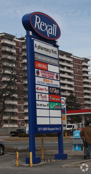 More Photos Of 3571-3609 Sheppard Av E, Toronto General Retail For Lease