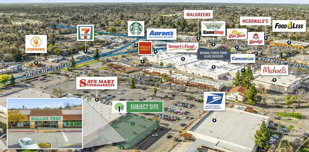 More Photos Of 7528 Pacific Ave, Stockton Freestanding For Sale