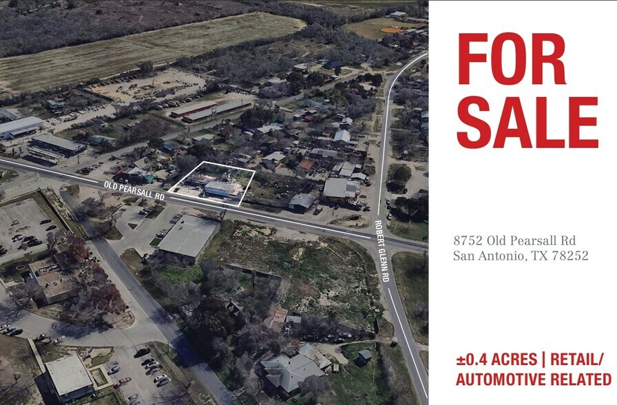 Primary Photo Of 8752 Old Pearsall Rd, San Antonio Land For Sale