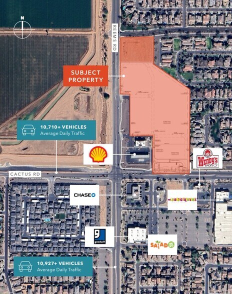 Primary Photo Of NE Cactus Rd & Reems Rd, Surprise Land For Lease