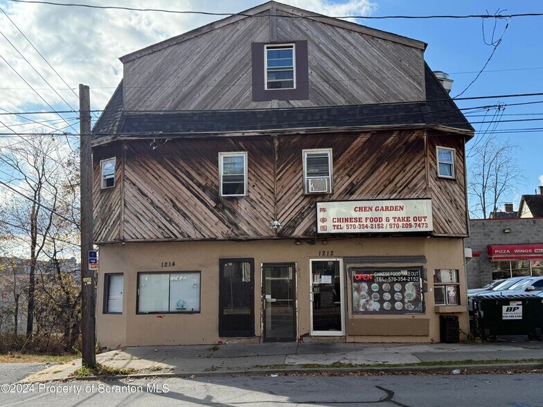 Primary Photo Of 1212-1214 Mulberry St, Scranton Freestanding For Sale